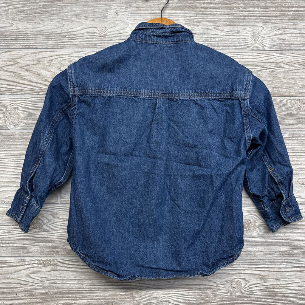 Denim Button Up Shirt 4-5