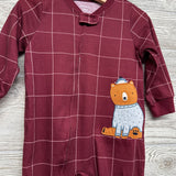 Sleeper Stripes Grid Bear 18M
