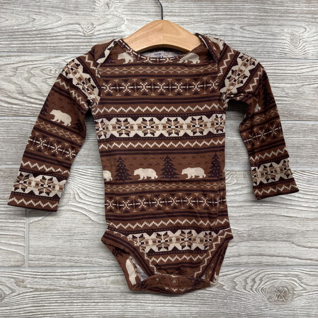 LS Bodysuit Printed 12-18M