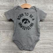 Bodysuit Born To Be A Hawkeyes Fan 12M