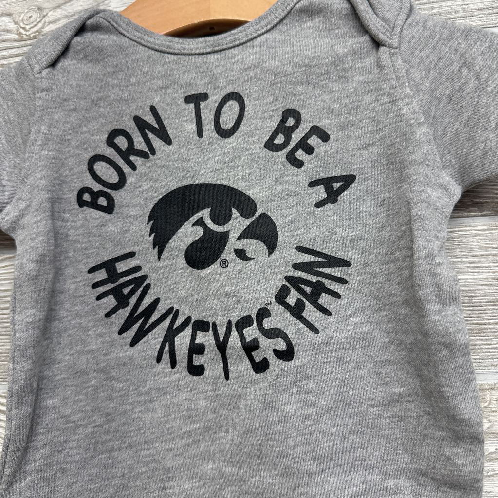Bodysuit Born To Be A Hawkeyes Fan 12M