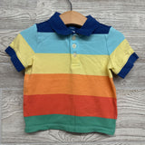 Polo Shirt Chunky Stripes 12-18M