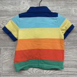 Polo Shirt Chunky Stripes 12-18M
