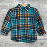 Nw/oT LS Plaid Button Up Shirt 18M