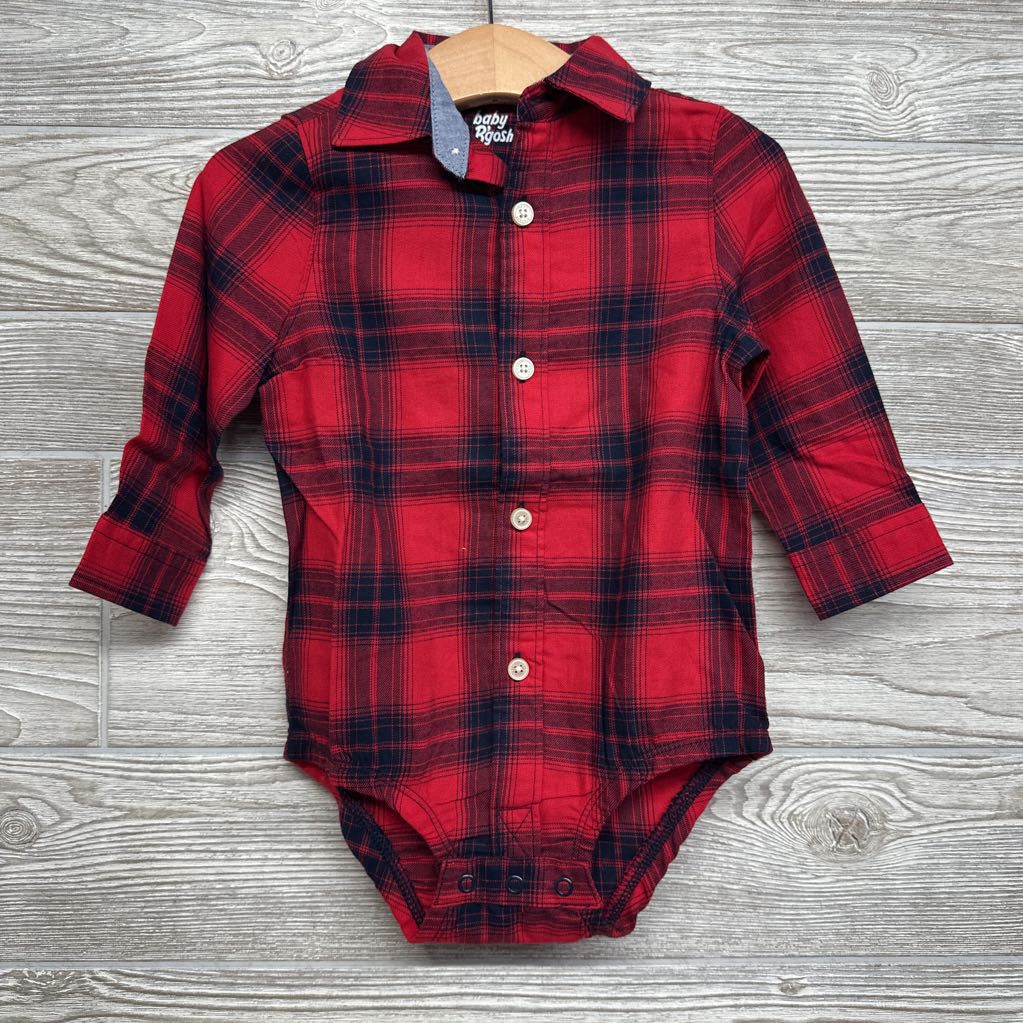 Nw/oT LS Plaid Bodysuit 18M