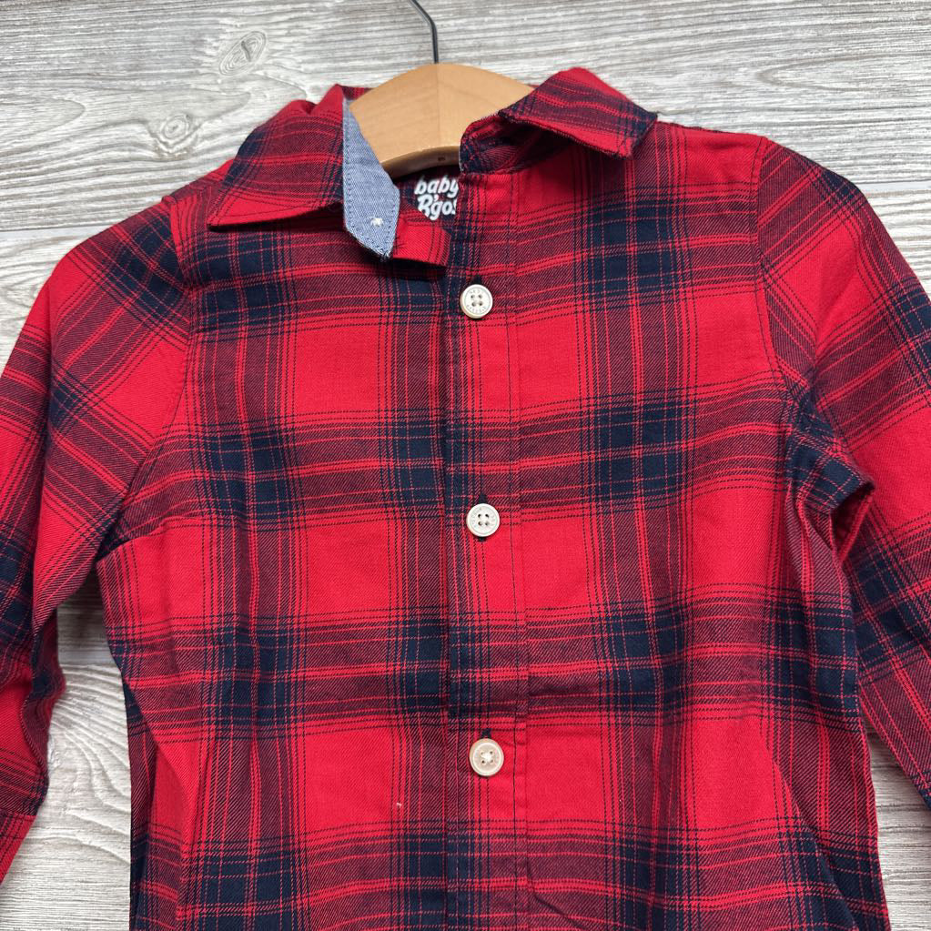 Nw/oT LS Plaid Bodysuit 18M