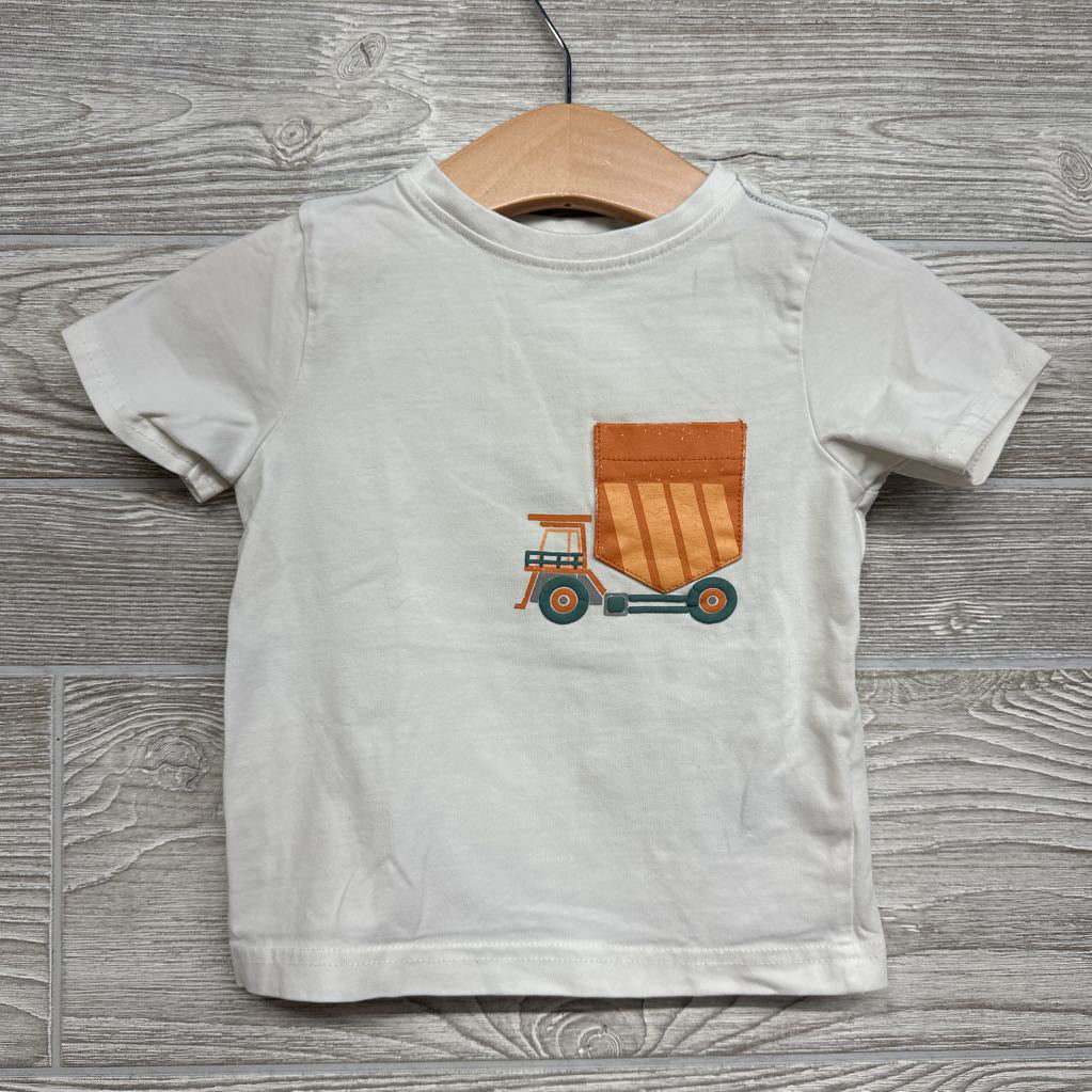 Shirt Dump Truck Chest Pocket 12M