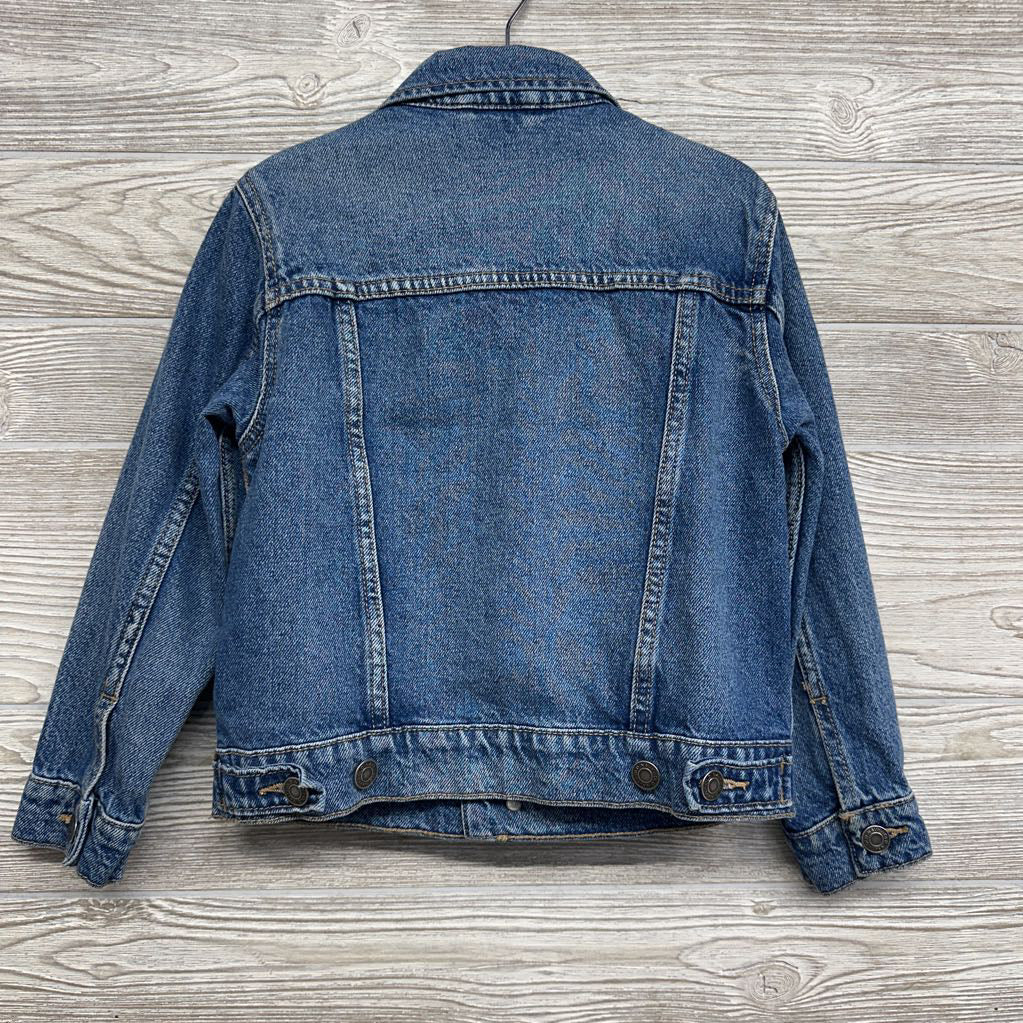 Distressed Denim Jacket 6-7