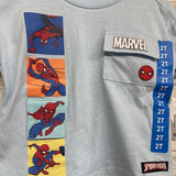 NEW Character Shirt W/ Pocket 2t