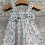 Tank Smocked Dress Stripes 2T