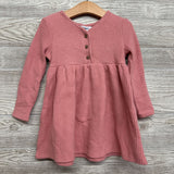 LS Waffle Knit Dress 3T