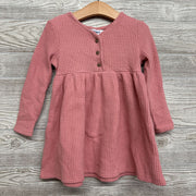 LS Waffle Knit Dress 3T