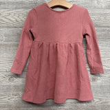LS Waffle Knit Dress 3T