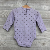 Waffle Knit Bodysuit Flowers 18M