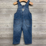 Denim Overalls Dots 2t