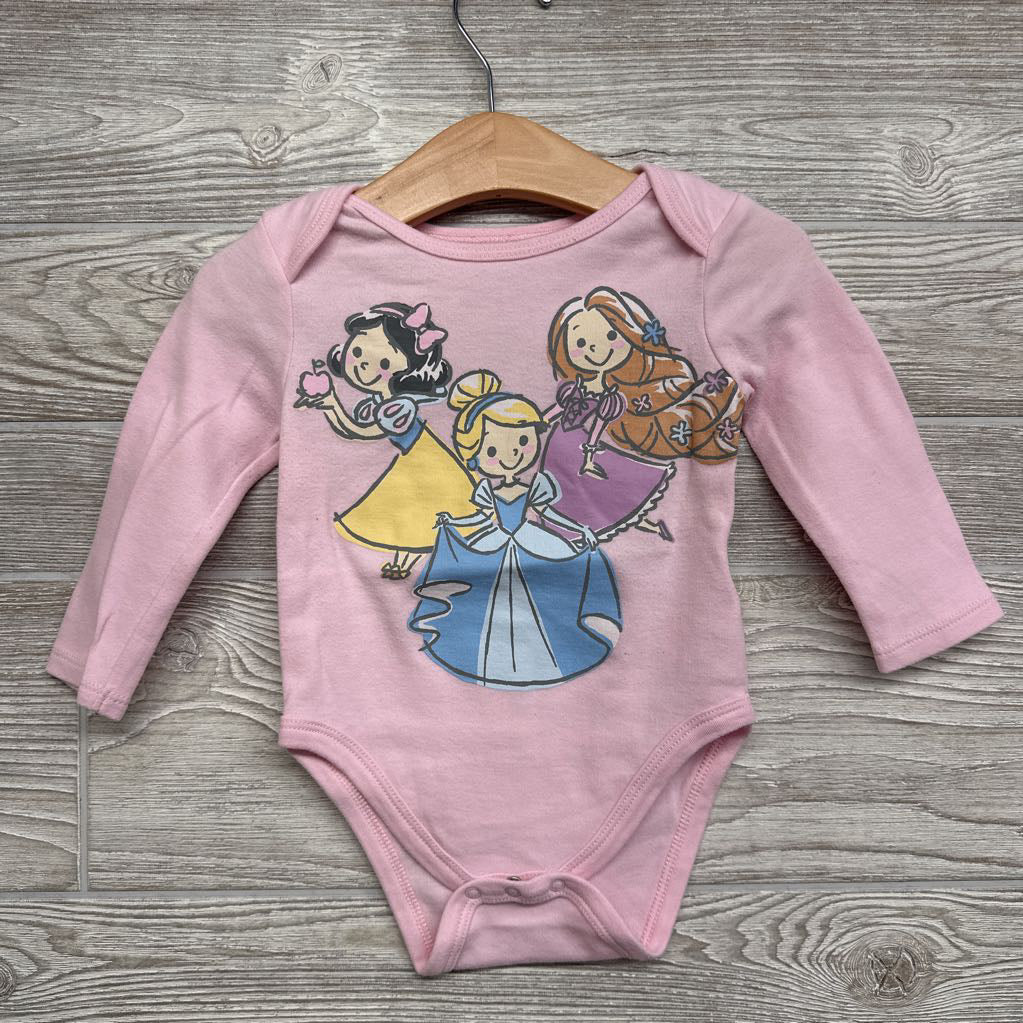 LS Bodysuit Princesses 12M