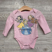 LS Bodysuit Princesses 12M