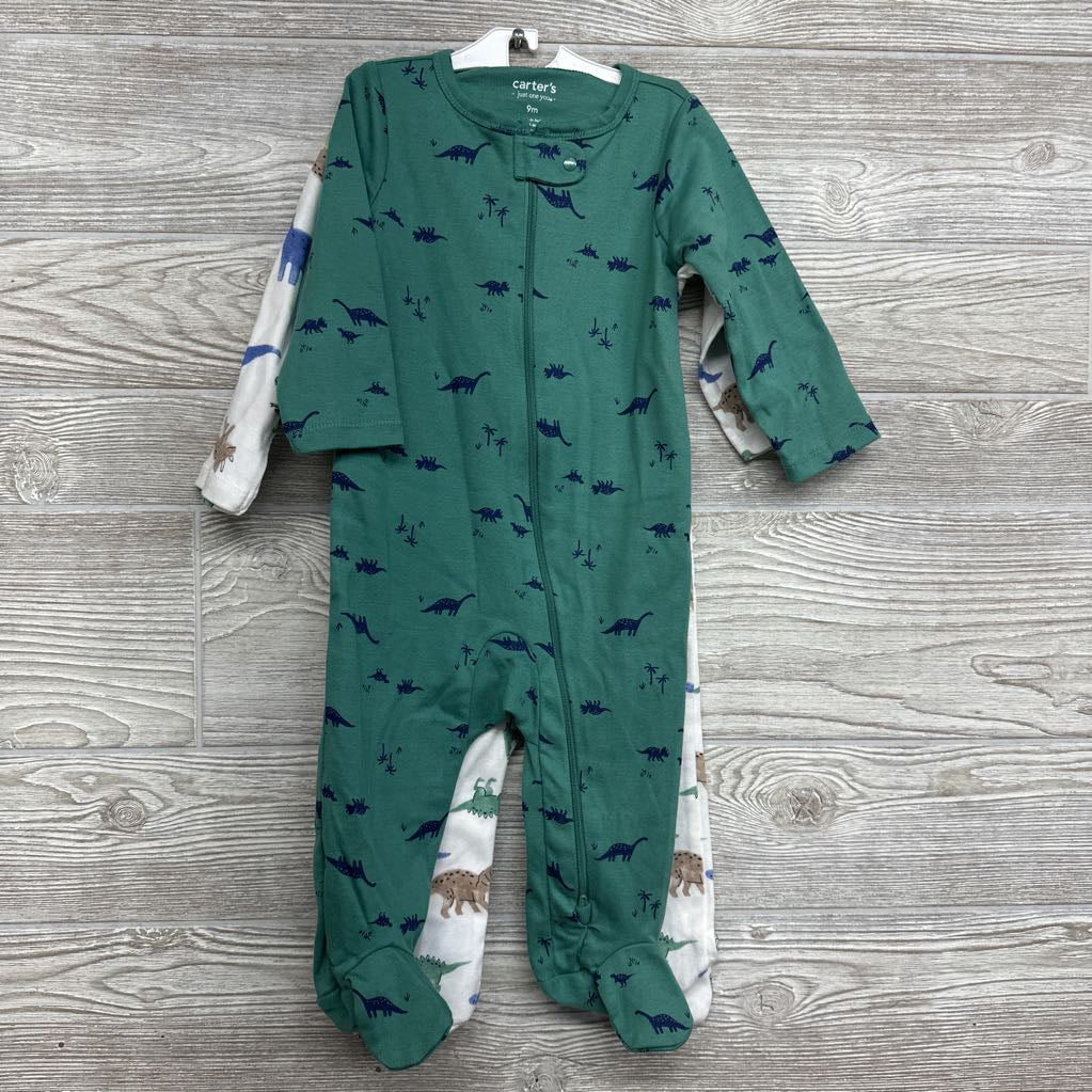 NEW 2 Pk Sleepers Dinosaurs 9M