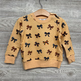 NEW Crewneck Bows Pumpkins 12-18M