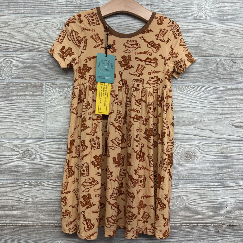 NEW Bamboo Dress Wanted Western 4T