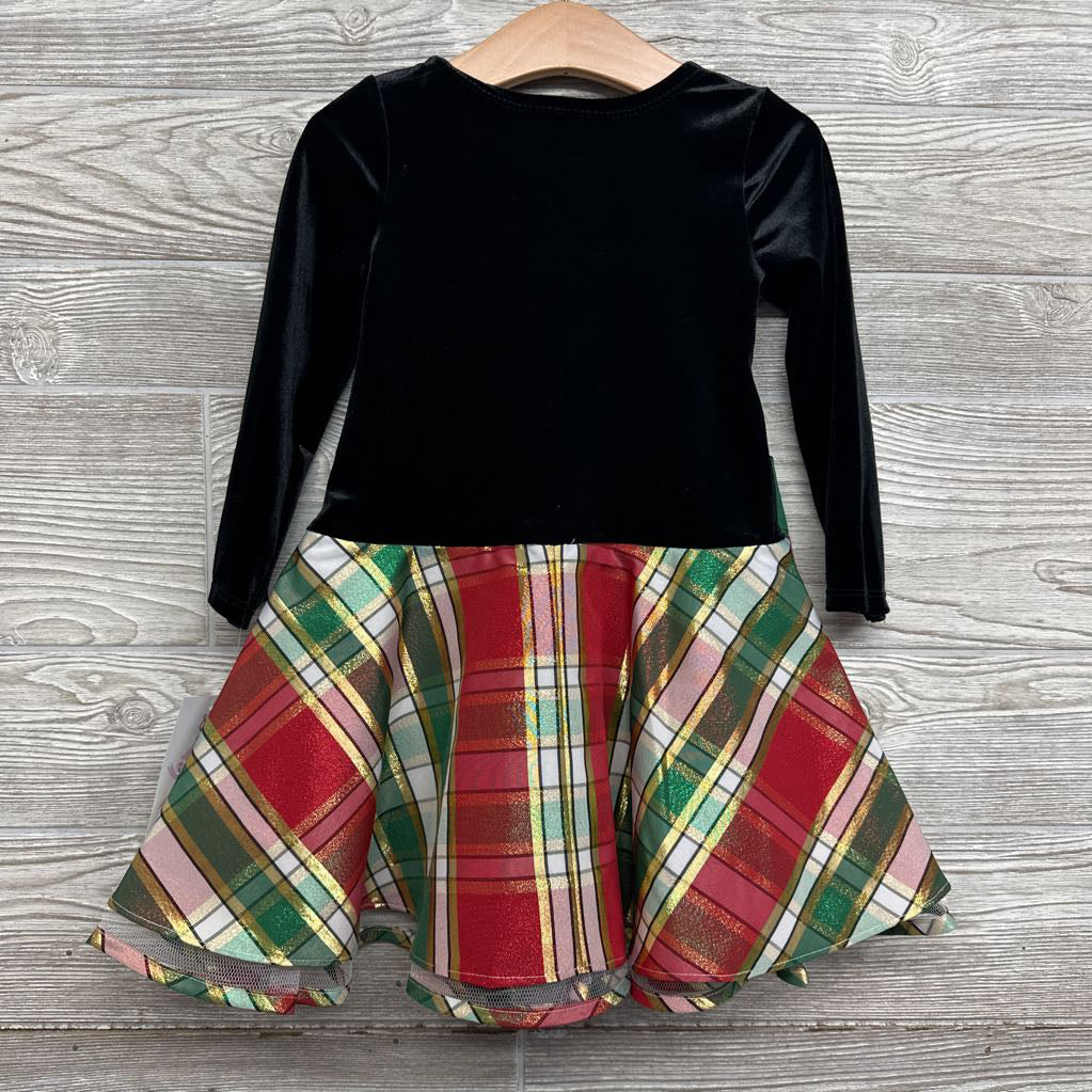 NEW LS Dress Plaid Skirt 3t
