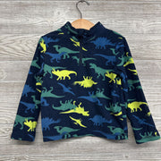 1/4 Zip Fleece Pullover Dinosaurs 5t