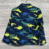 1/4 Zip Fleece Pullover Dinosaurs 5t