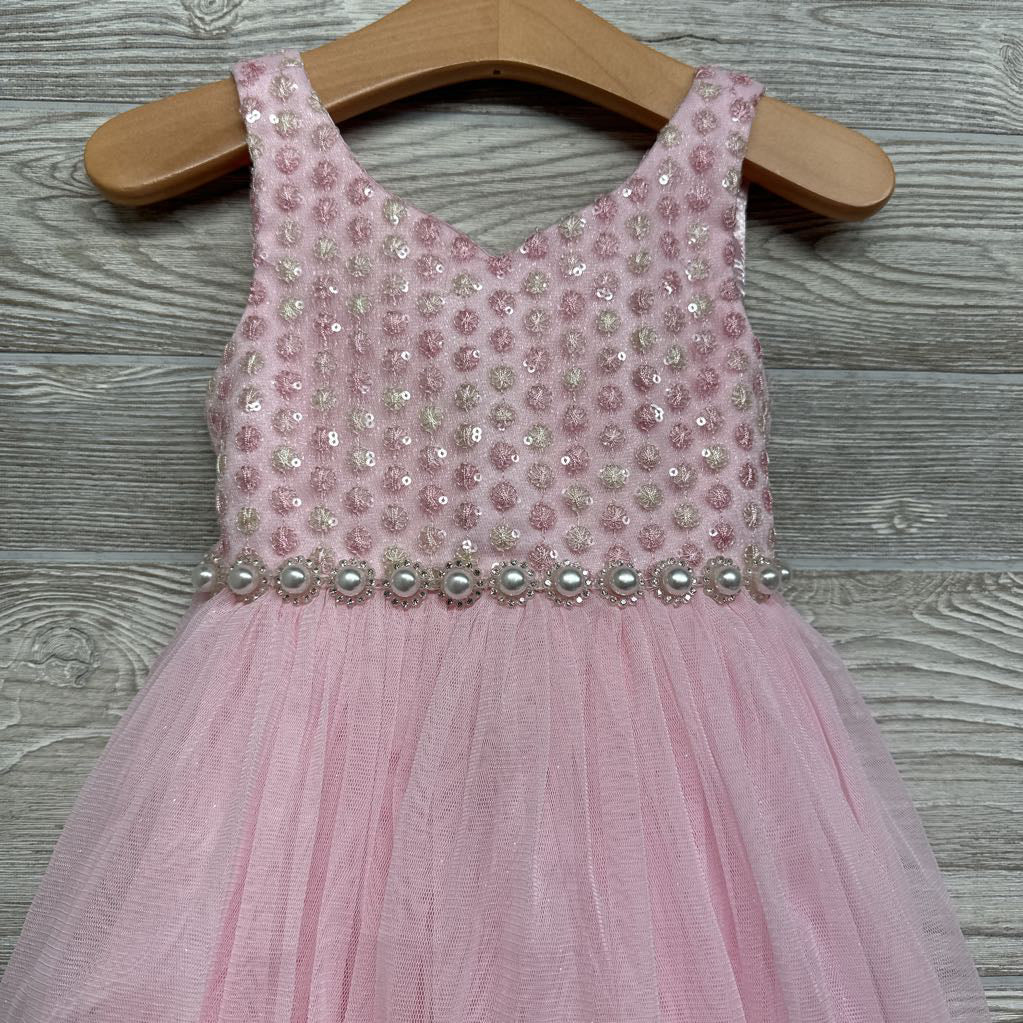 Tulle Dress Pearls 2t