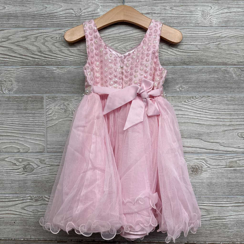 Tulle Dress Pearls 2t