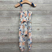 Smocked Tank Outfit Flowers 3T