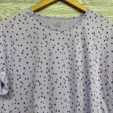 Front Tie Flutter Sleeve Shirt Hearts 14