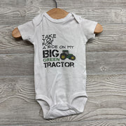 Bodysuit Take You For A Ride On My Big Green Tractor 3M