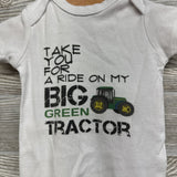 Bodysuit Take You For A Ride On My Big Green Tractor 3M