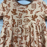 NEW Bamboo Dress Wanted Western 4T