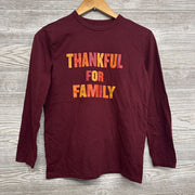 LS Shirt Thankful For Family 10-12
