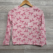 NEW LS Shirt Gingham Bows 10-12