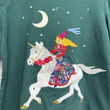 LS Shirt Princess Riding Horse 11-12