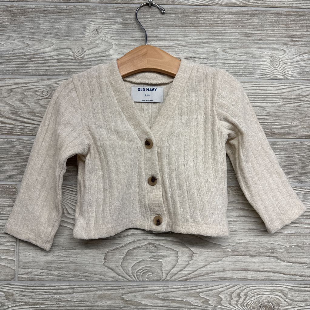 Ribbed Chenille Cardigan 18-24M