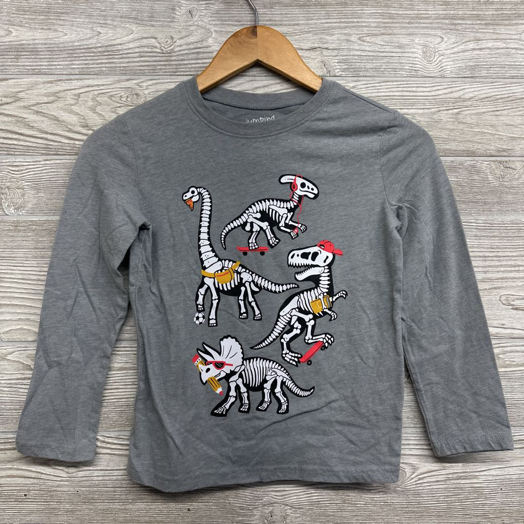 LS Shirt Skeleton Dinosaurs 7