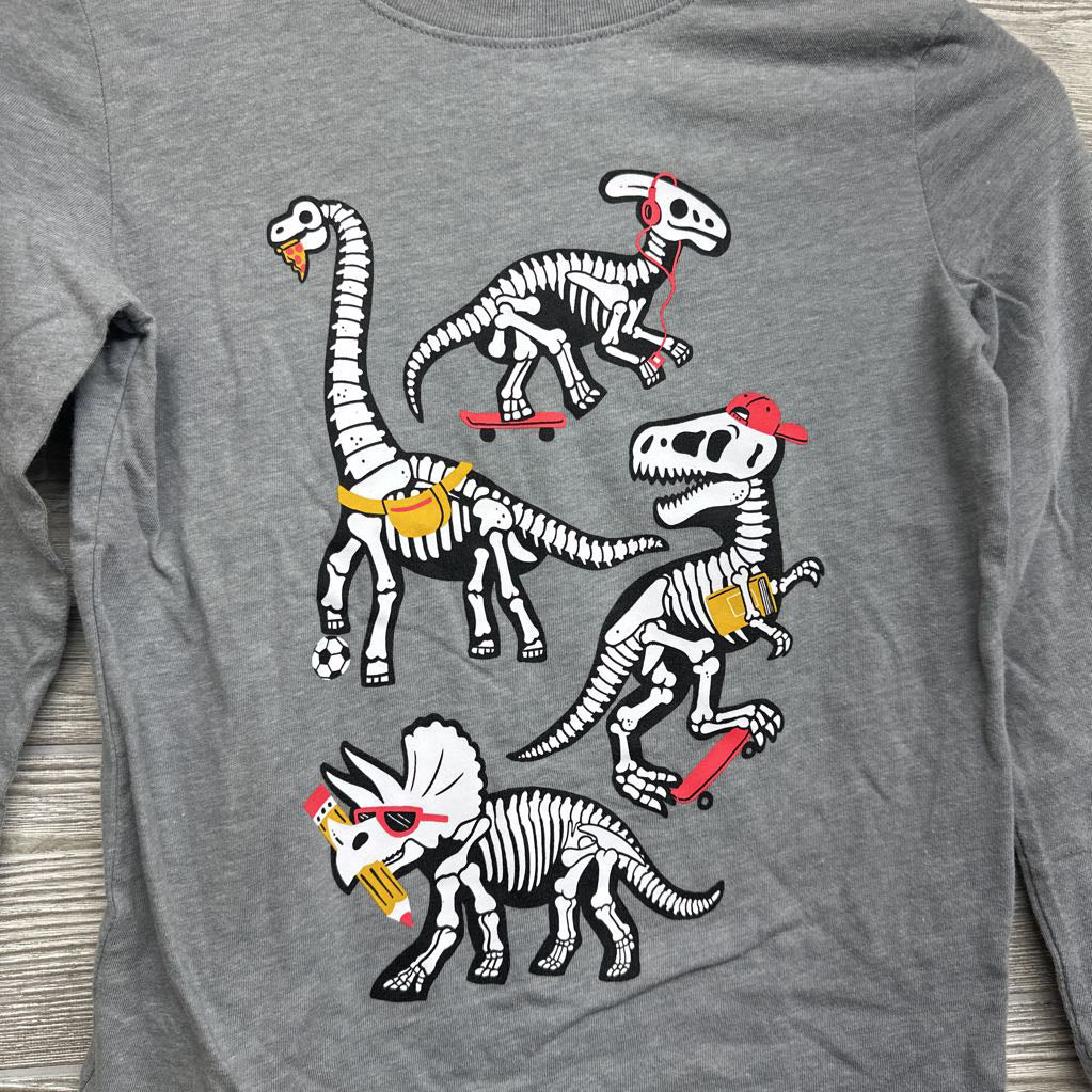 LS Shirt Skeleton Dinosaurs 7