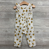 LS Gauze Outfit Apples 12M