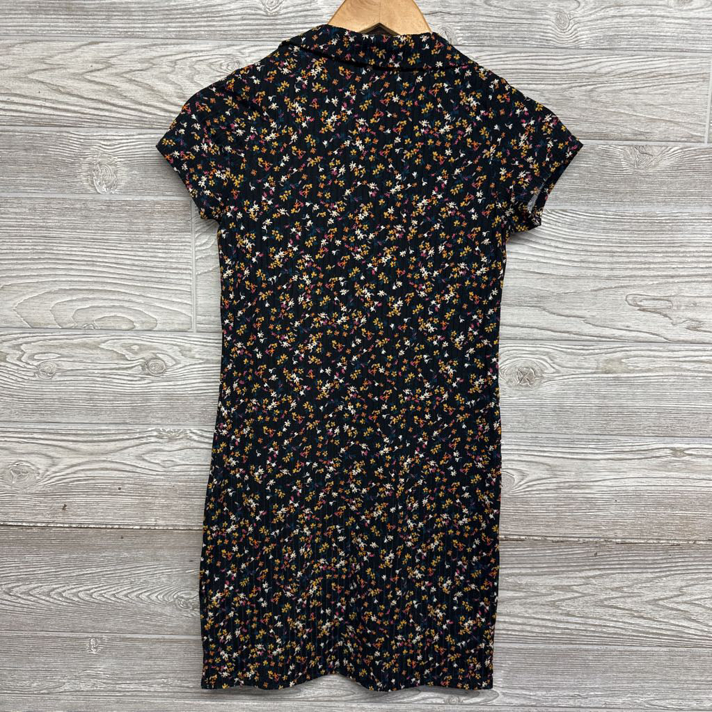 Ribbed Polo Dress Flowers 16