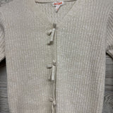 LS Ribbed Sweater Cardigan Bows 8
