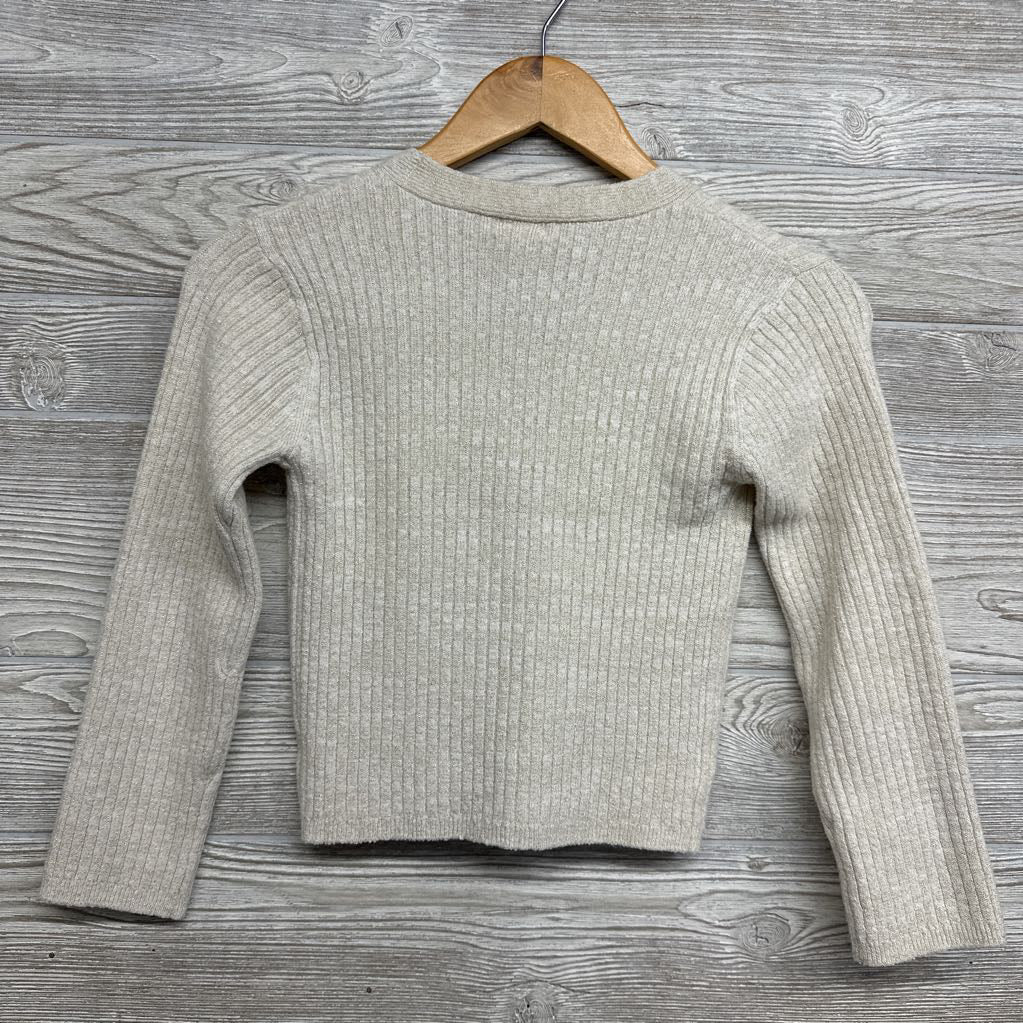 LS Ribbed Sweater Cardigan Bows 8