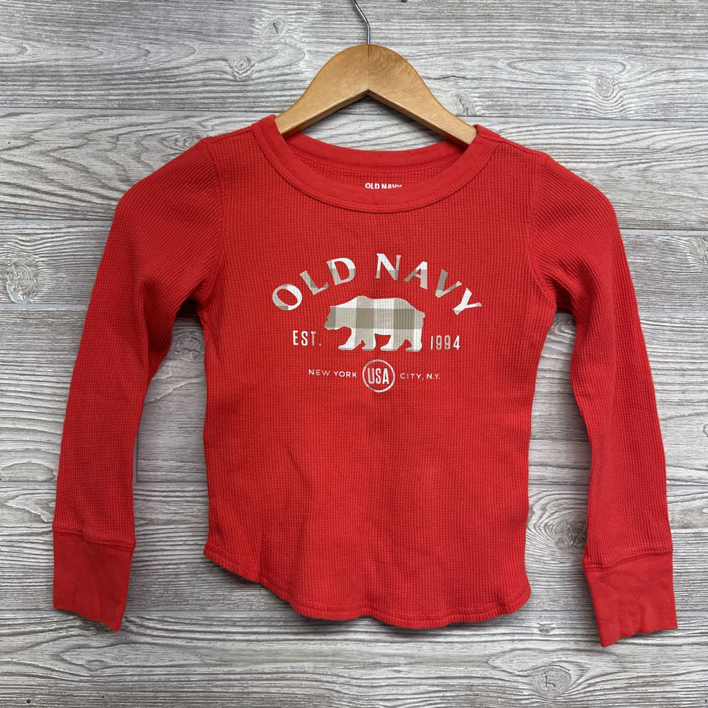 LS Waffle Knit Shirt Plaid Bear 8