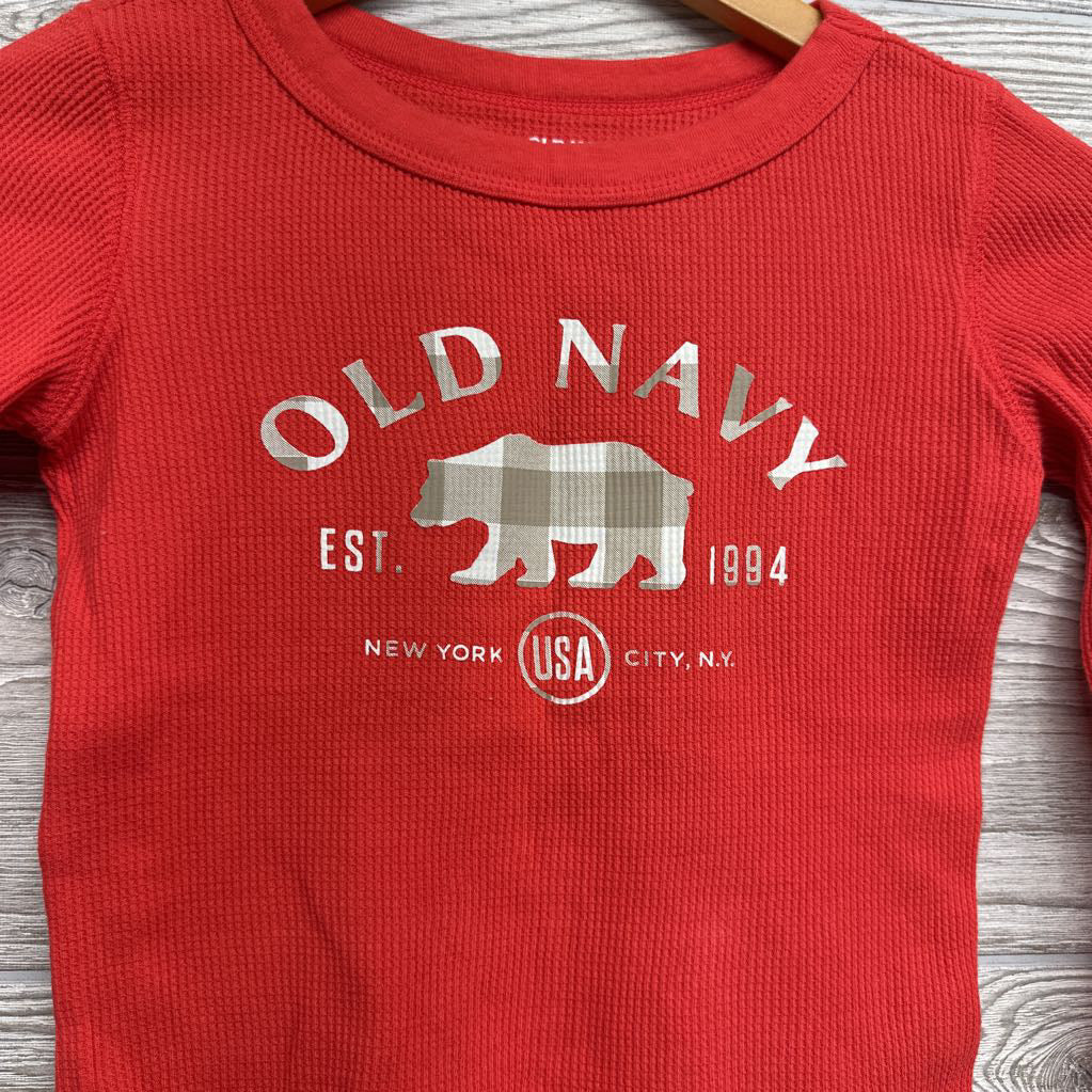 LS Waffle Knit Shirt Plaid Bear 8