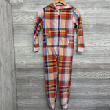 LS Plaid Fleece PJ Outfit W/ Hood 8