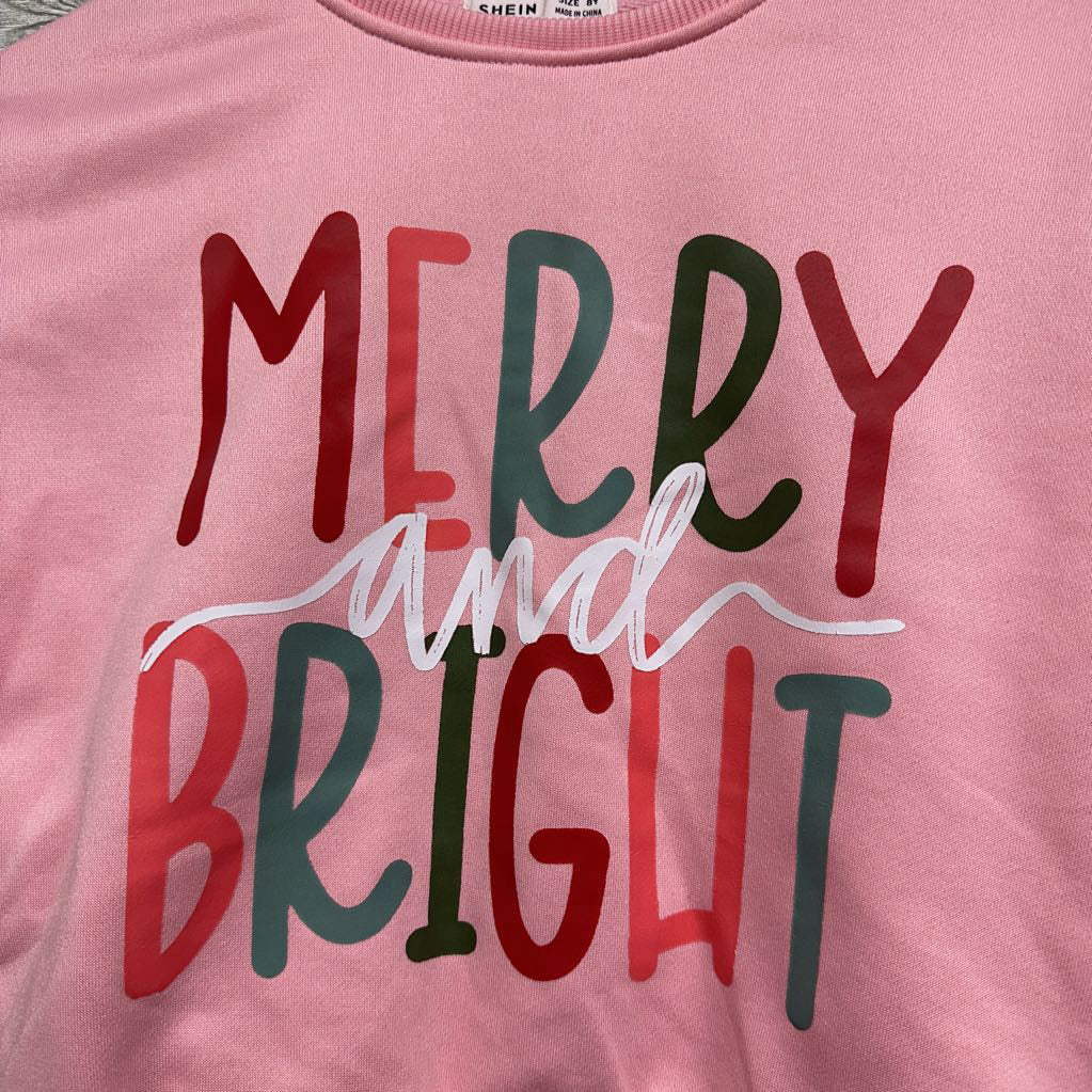 Crewneck Merry And Bright 8
