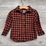 Gingham Button Up Shirt 2t