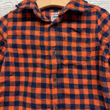 Gingham Button Up Shirt 2t